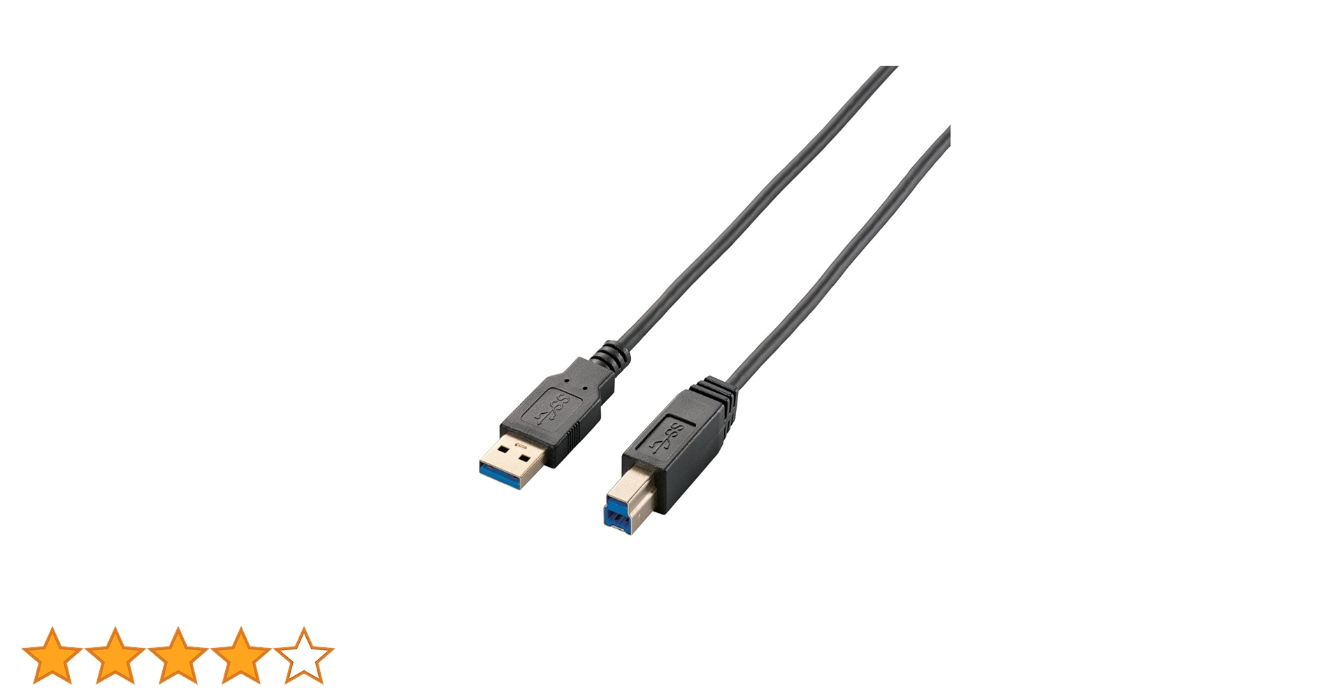 Amazon.co.jp: エレコム USBケーブル 【B】 USB3.0 (USB A オス